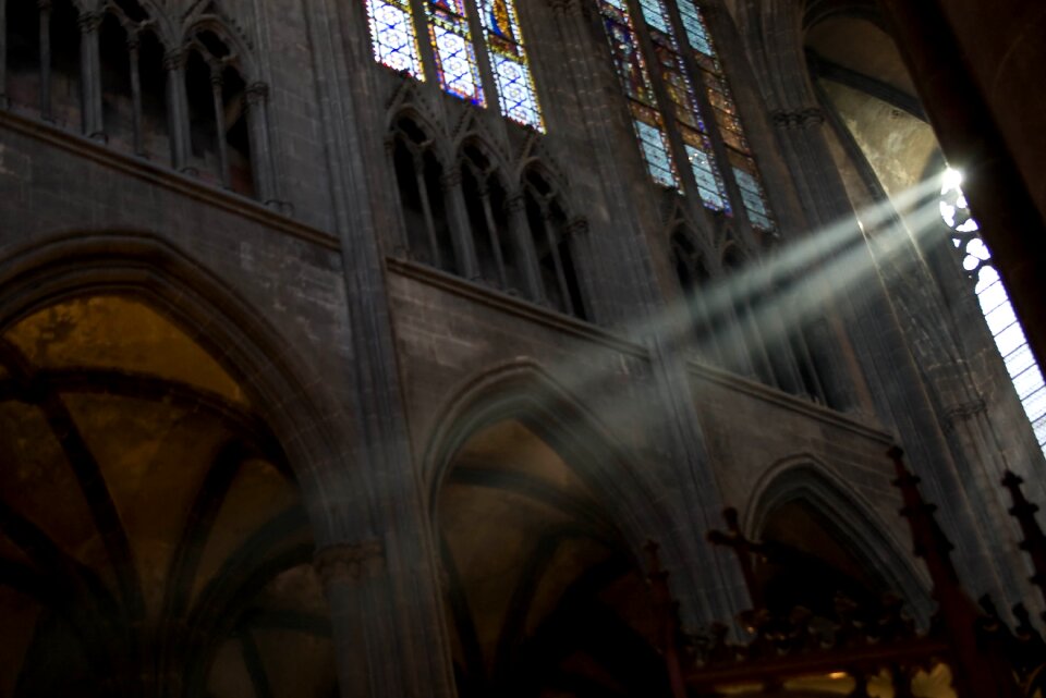 Catholic religious stained glass windows