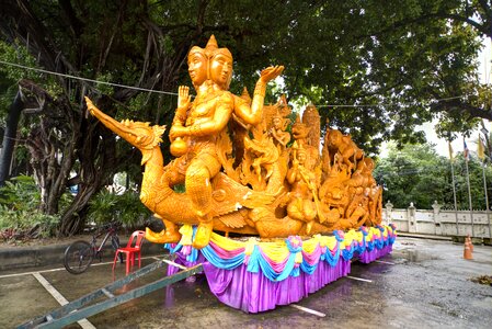 Large candle ubon ratchathani center lotus