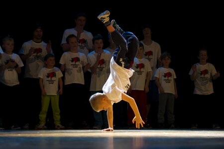 Hiphop dance dance show