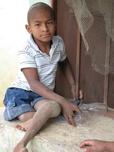 Latin america disability person
