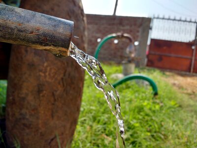 Garden play ground waterfall