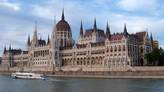 Budapest danube parliament photo