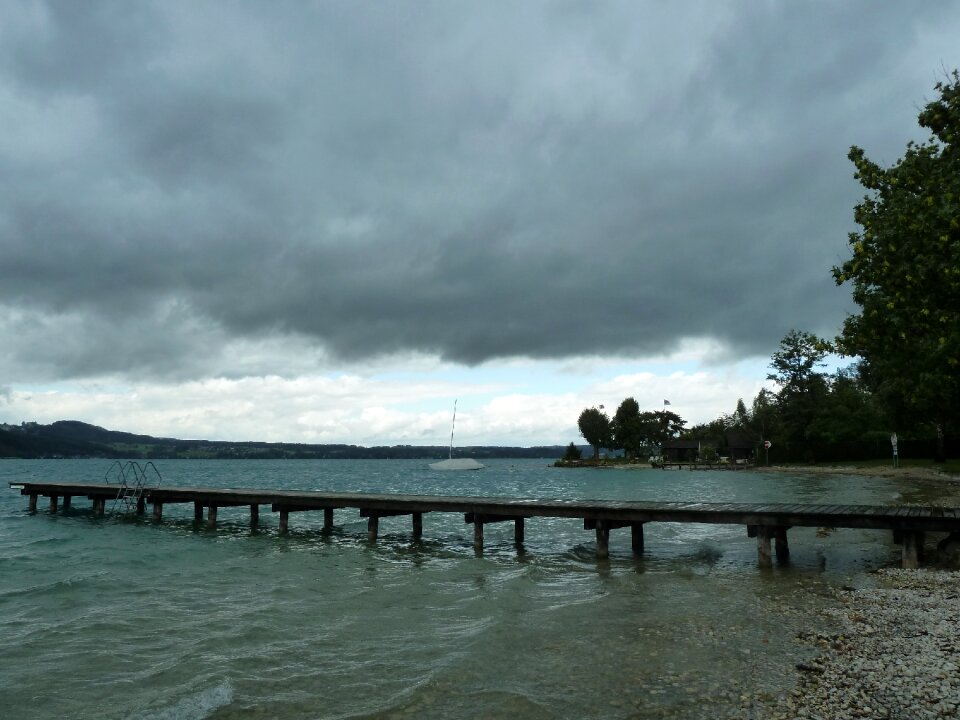 Water nature boardwalk