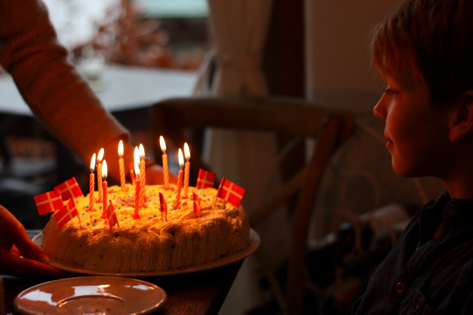 Birthday cake boy