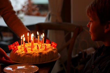 Birthday cake boy