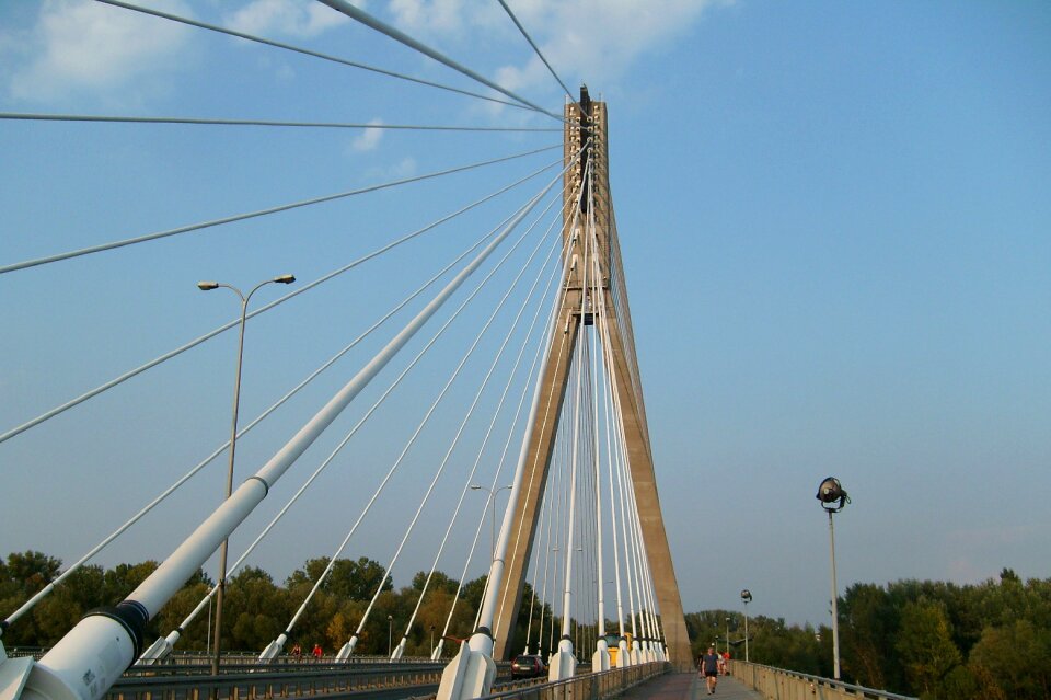 Bridge warsaw architecture