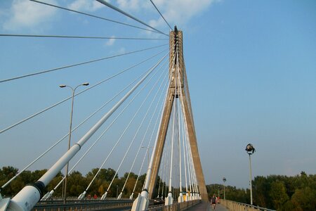 Bridge warsaw architecture