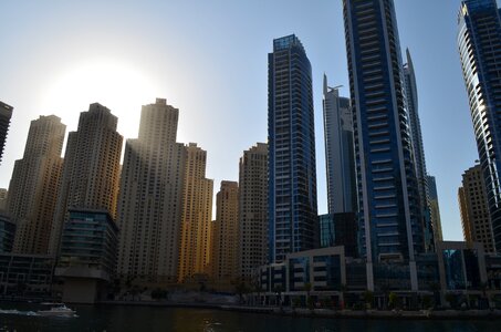Dubai dubai marina buildings photo