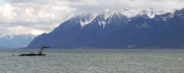 Switzerland lausanne mountain photo