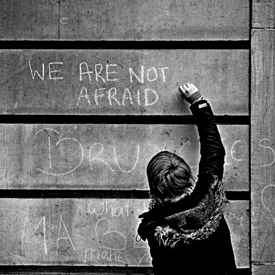Fear resistance message