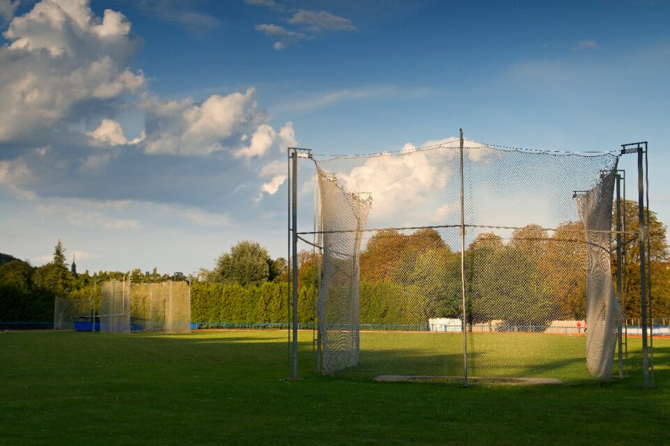 Sport field lawn