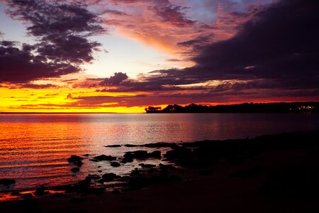 Australia beach sky