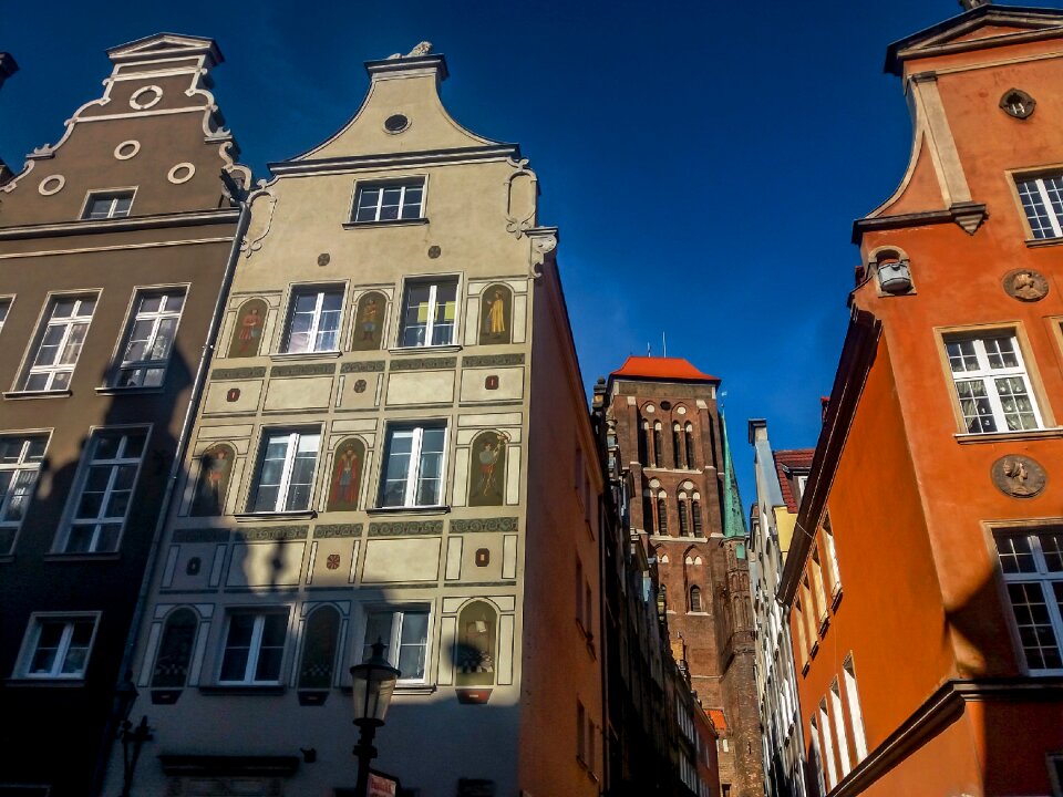 City old houses architecture