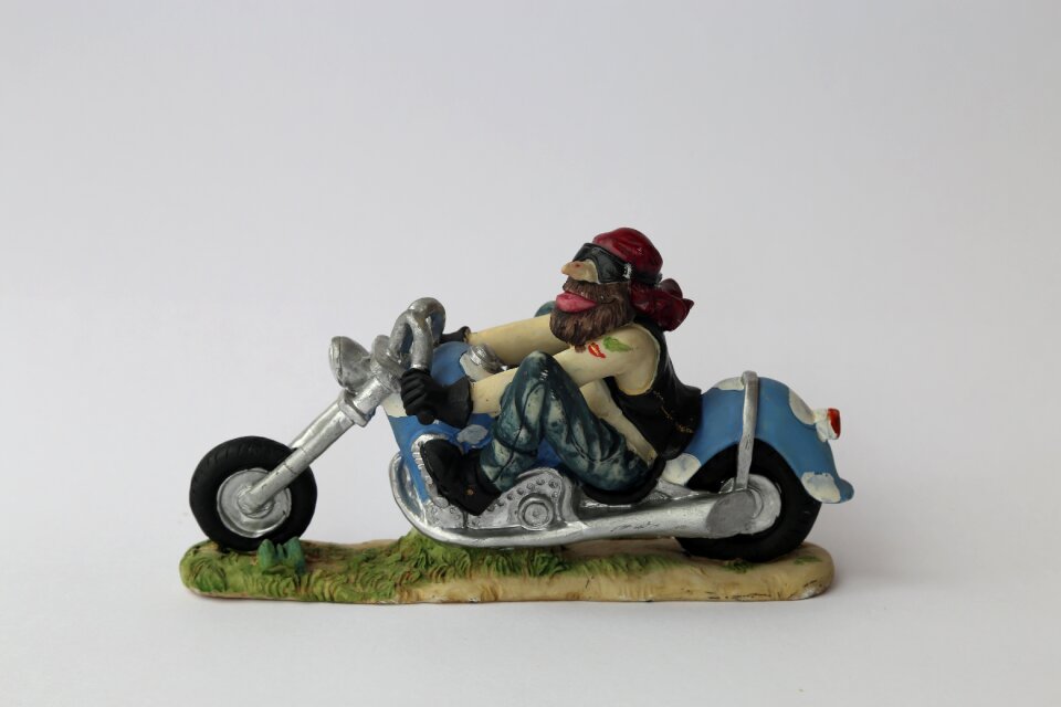Funny cool two wheeled vehicle
