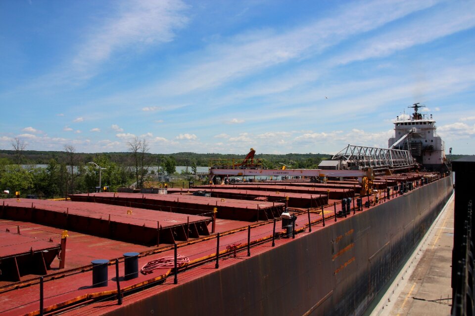 Channel transport waterway