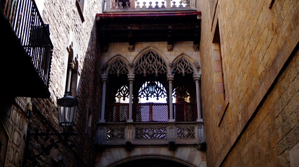 Balcony architecture city photo