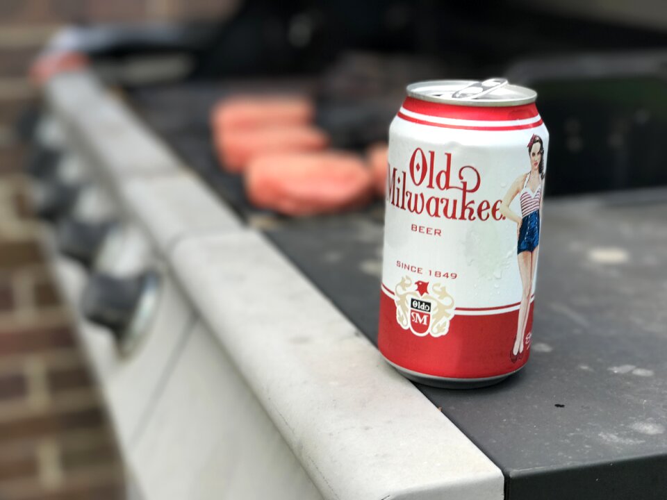Alcohol hamburger drink