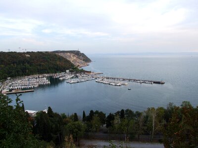 Trieste rielke path evening