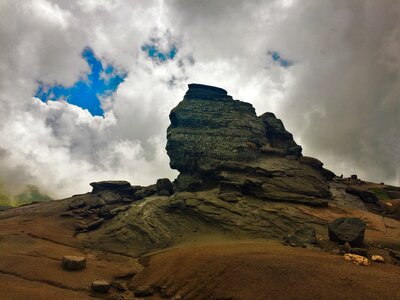 Carpathian mountains sphinx photo