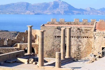 Ancient historical ruins