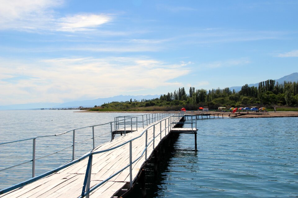 Issyk kul pierce beach