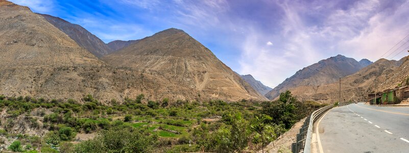 Costa road panoramic