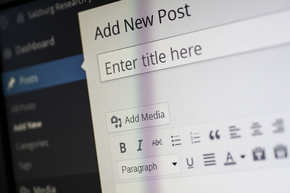 Editorial content web