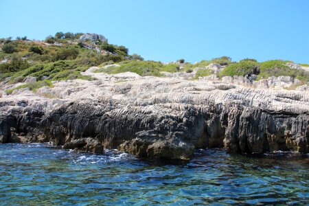 Island croatia rock photo