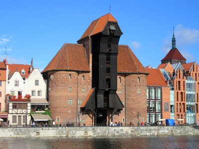 Gdansk crane middle ages
