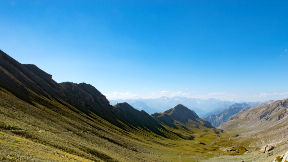 Panorama nature green photo