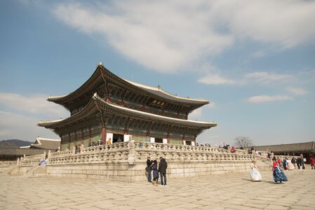 Palace korea city photo