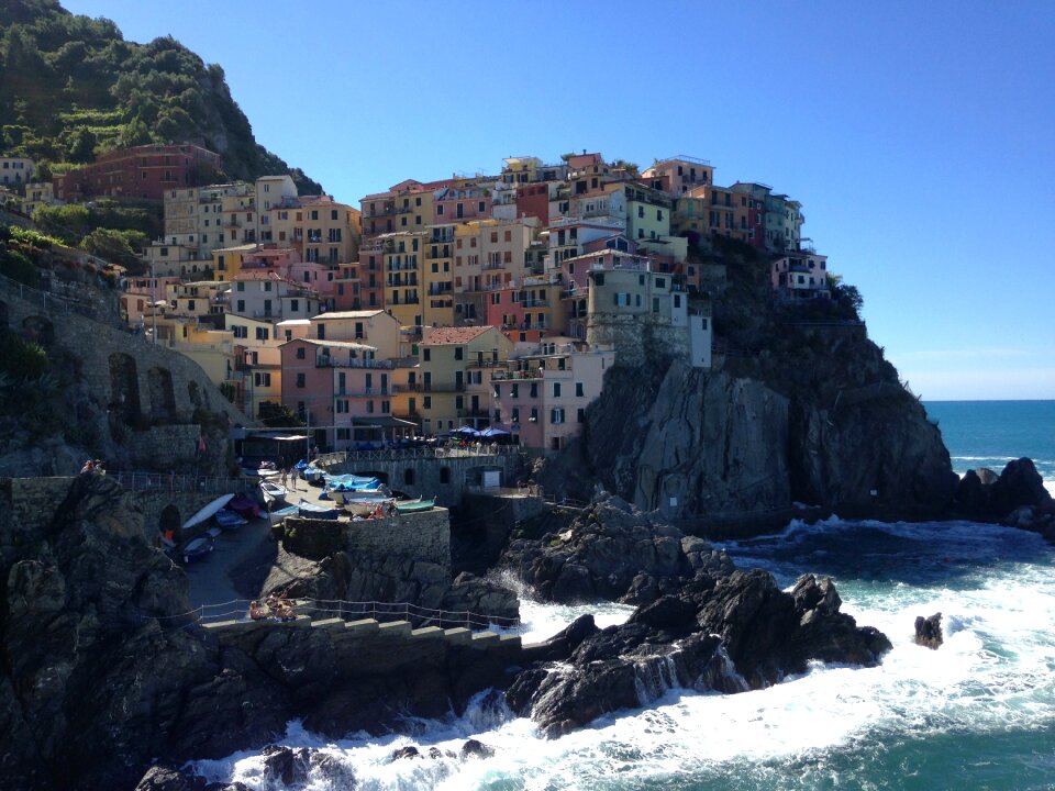 Houses colors beach