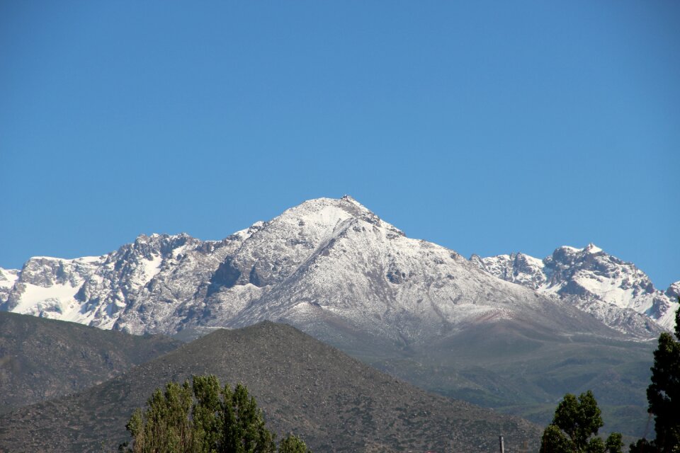 Issyk kul mountains landscape photo