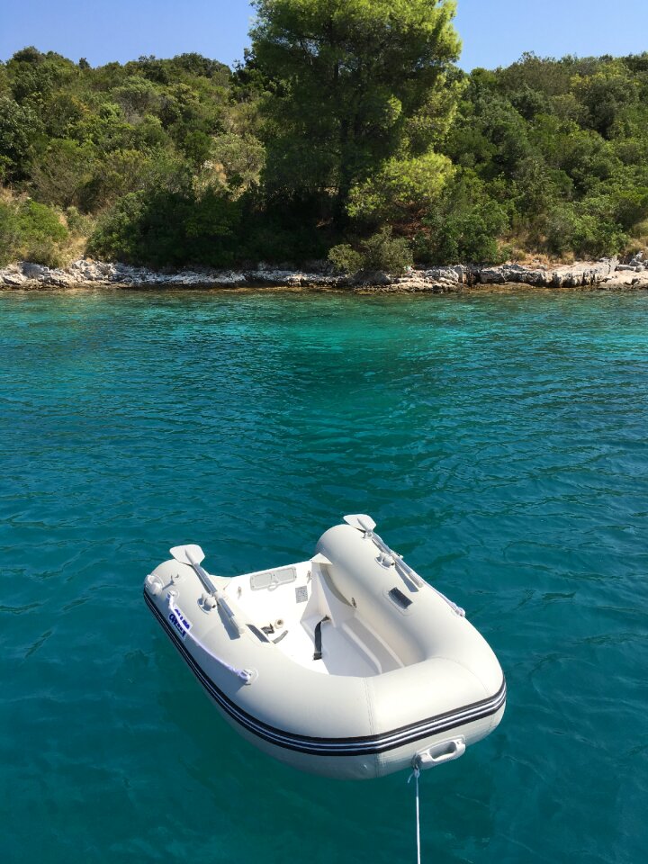 Ships inflatable boat