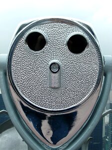 Outlook binoculars from above