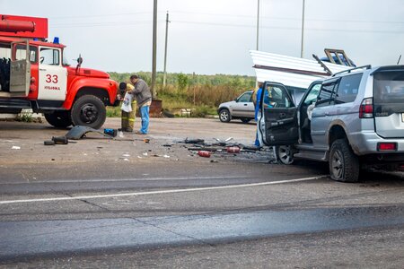 Machinery crash dangerous