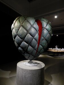 Exhibit heart symbol
