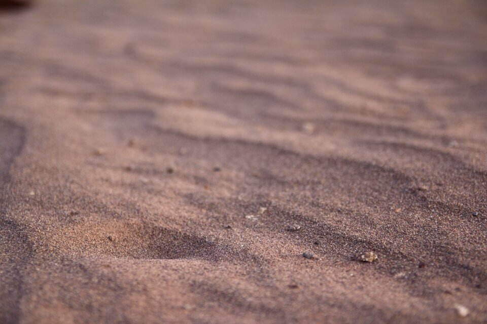 Landscape sand dunes photo