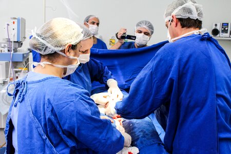 Hospital surgery nurse