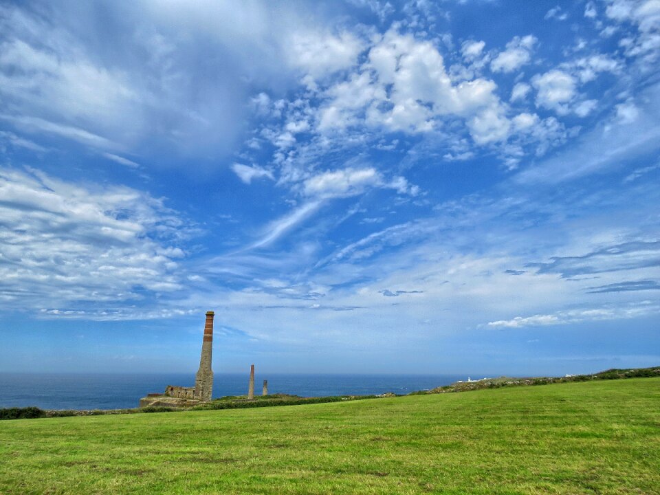 Factory cornwall mine copper and tin