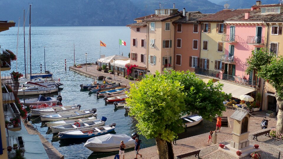 On the lake piazza porto photo