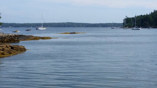 Maine sea beach photo