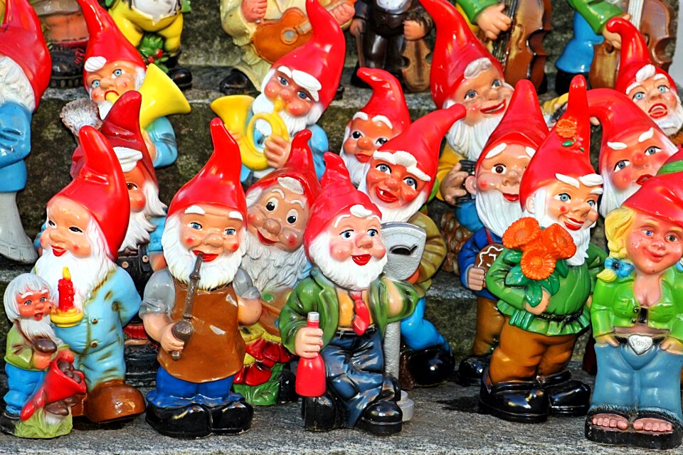 Figure decoration funny