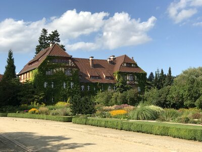 Garden berlin old house