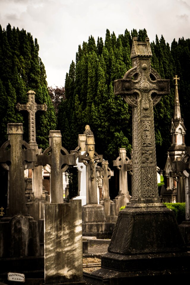 Cemetery cross celtic