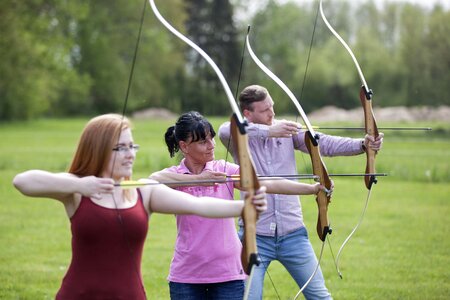 Archery sport active