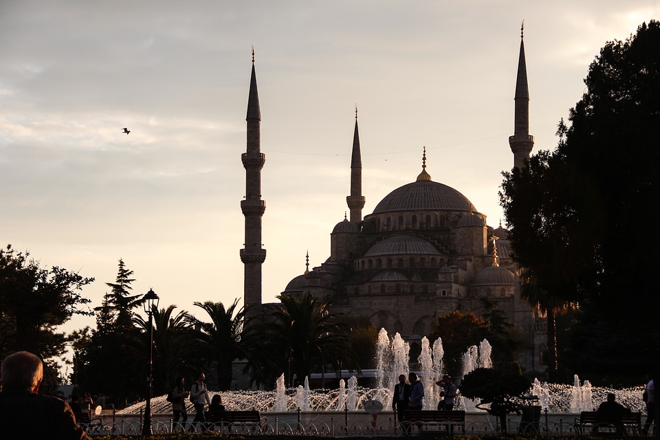 Blue mosque faith muslim