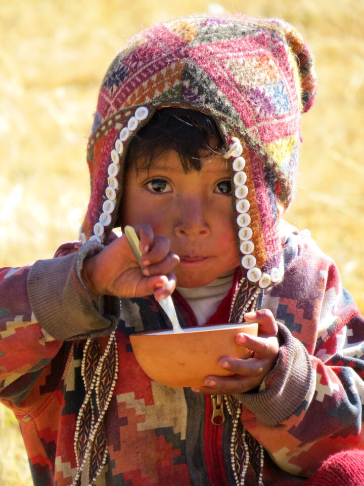 Boy costume peruvians