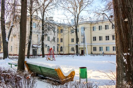 Obninsk the urban landscape winter photo