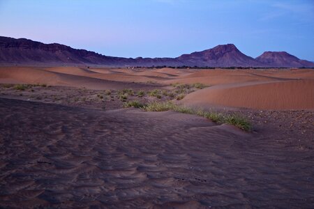 Landscape sand dunes photo